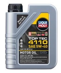Liqui Moly 22120 - 1L Top Tec 4110 Motor Oil SAE 5W40
