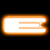 ORACLE Lighting 3140-E-005 - Lighting Universal Illuminated LED Letter Badges - Matte White Surface Finish - E