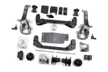 Zone Offroad ZOND138N - Offroad 13-18 Ram 3500 4in Lift System- Gas - 2in Rear Block