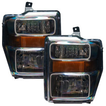 ORACLE Lighting 7190-335 - 08-10 Ford F250/350 LED HL - Black - ColorSHIFT w/ BC1 Controller