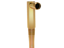 Scott Drake C8AZ-18599-A - 67-70 Water Inlet Elbow (Big block, Gold Zinc)