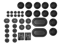 Scott Drake C8ZZ-6511135-K - 1968 Mustang Rubber Grommet Kit (39 pc)