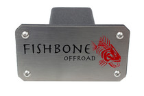 Fishbone Offroad FB32096 - Hitch Cover For 2 Inch Hitch Black Powdercoated Steel  Offroad