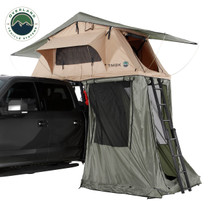 Overland Vehicle Systems 18019833 - TMBK Roof Top Tent Annex Green Base With Black Floor and Travel Cover