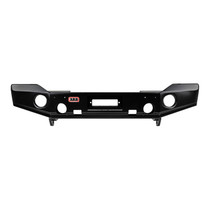 ARB 3950210 - Sahara Deluxe Winch Bumper Jk 07On Satin W/Crush Cans