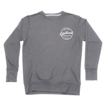 Edelbrock 389280 - Since 1938 Crew Neck Sweatshirt, Poly Cotton Blend, Heather Gray, Medium (M)