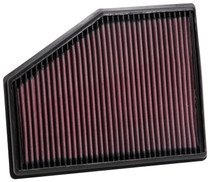 K&N 33-3079 - 15-18 BMW 740I L4-3.0L F/I Replacement Drop In Air Filter