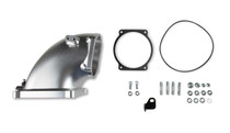 Holley 300-253 - Billet Elbow Kit GM LS to 4500 - Silver