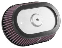 K&N E-3988 - Universal Custom Air Filter - Oval Shape 9.313in OD / 2.375 Height