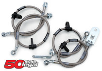 Russell Stainless Steel Brake Line Kit (Set of 4) - 2005-2012 Ford Mustang with ABS - 693380