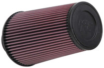 K&N RE-0810 - Universal Rubber Filter 3inch FLG / 6inch OD-B / 4-5/8inch OD-T / 9inch L