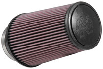 K&N RE-0870 - Universal Rubber Filter 4inch FLG / 6inch OD-B / 4-5/8inch OD-T / 9inch H