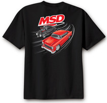 MSD 95146 - T-Shirt;  Street Racer; Black; XXL;