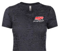 MSD 95562 - T-Shirt; Ladies; Burnout; Small;