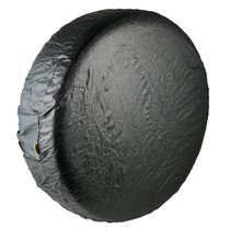 Rugged Ridge 12802.01 - This black tire cover from  fits 30-32 inch spare tires