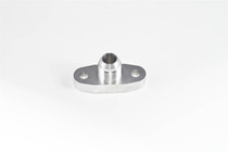 Torque Solution TS-UNI-009 - Billet Oil Drain Flange w/ Integrated -10 Flare: Universal T3/T4 & PTE Turbos