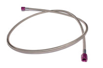 Zex NS6597 - 4' (ft) Long -4AN Braided Hose with Purple Ends