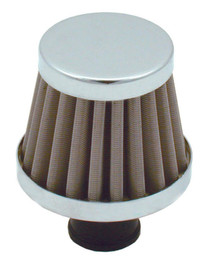 Spectre 3995 - Breather Filter 10mm Flange / 2in. OD / 1-3/4in. Height - Stainless Steel