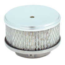 Spectre 4790 - Air Cleaner 4in. x 2in. Chrome - Paper