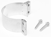 Dynomax 33240 - 2.5in Butt Joint Clamp SS