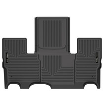 Husky Liners 14181 - 2022 Jeep Grand Wagoneer WeatherBeater 2nd Seat Black Floor Liners