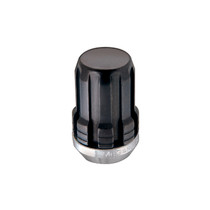 McGard 65357BK - SplineDrive Lug Nut (Cone Seat) M12X1.5 / 1.24in. Length (4-Pack) - Black (Req. Tool)