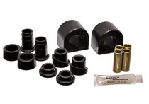 Energy Suspension 3.5141G - 88-96 Chevy Corvette Black 24mm Front Sway Bar Bushing Set (End Links Inc)