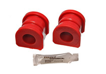 Energy Suspension 4.5137R - 89-97 Ford Thunderbird / 89-97 Cougar Red 1-1/16in Front Sway Bar Bushing Set