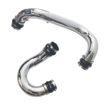 Injen SES3082ICP - 18-19 Audi S4/S5 (B9) V6 3.0L Turbo Polished Intercooler Piping