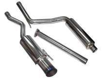 Injen SES1578TT - 06-09 Civic Si Coupe Only 60mm Cat-back Exhaust w/ Titanium Tip