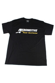 Aeromotive 91014 - Logo T-Shirt (Black) - Small