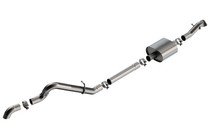 Borla 140897 - 21-22 Ford Bronco 2.3L 2DR/4DR T-304 Stainless Steel Cat-Back Touring Exhaust - Brushed