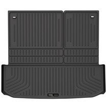 Husky Liners 25701 - 2022 Nissan Pathfinder (Folds Up/Down w/3rd Row) WeatherBeater Cargo Liner - Blk