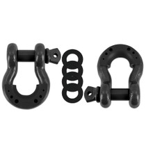 Mishimoto BNDR-BK - Borne D-Ring Shackle Set Black