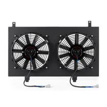 Mishimoto MMFS-350Z-03BK - 03-06 Nissan 350Z Aluminum Fan Shroud Black