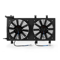 Mishimoto MMFS-WRX-01PBK - 01-07 Subaru WRX/STI PNP Aluminum Fan Shroud Black