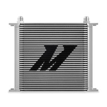 Mishimoto MMOC-34SL - Universal 34 Row Oil Cooler - Silver