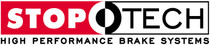 StopTech 104.11690 - PosiQuiet 2006-2009 Chevy Trailblazer / 2007- 2009 GMC Envoy Premium Front Brake Pads
