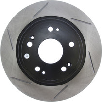 StopTech 126.40068SR - Power Slot 09-10 Acura TSX / 08-10 Honda Accord Rear Right Slotted Rotor