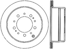 StopTech 126.44087CSR - 98-07 Toyota Land Cruiser Rear Right Slotted Sport Cryo Brake Rotor