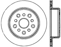 StopTech 126.44105CSL - Sport Slotted Cryo Brake Rotor; Rear Left