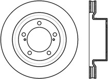 StopTech 126.44156CSR - Sport Slot 08-12 Toyota Sequoia / 07-12 Tundra Slotted Right Front CRYO Rotor