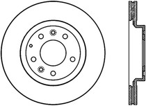 StopTech 126.45075CSR - 06-15 Mazda Miata MX-5 Cryo Sport Slotted Vented Front Right Brake Rotor