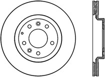 StopTech 126.45075CSL - 06-15 Mazda Miata MX-5 Cryo Sport Slotted Vented Front Left Brake Rotor