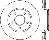 StopTech 126.46052CSL - 93-99 Mitsubishi 3000GT Cryo Slotted Front Left Sport Brake Rotor