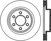 StopTech 126.63055CSL - Power Slot 03-06/08-10 Dodge Viper SRT-10 Slotted Left Front Cryo-Stop Rotor