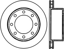 StopTech 126.65071CSL - Power Slot 00-05 Ford Excursion / 01-04 F250 2WD/4WD Rear Left Slotted CRYO Rotor