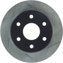 StopTech 126.66040SL - Power Slot 02-06 Cadillac Escalade / Chevrolet Avalanche 1500 Front Left Slotted Rotor
