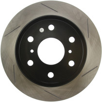 StopTech 126.66065SL - PowerSlot Chevrolet Avalanche/Silverado/Suburban/Tahoe / GMC Yukon Left Slotted Rear Rotor