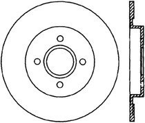 StopTech 127.61074L - Slotted & Drilled Sport Brake Rotor